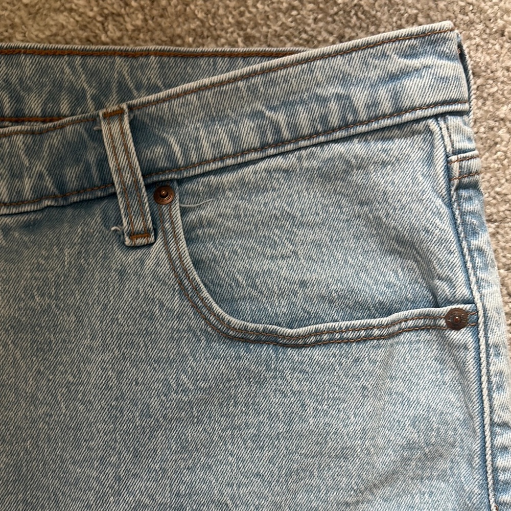 Abercrombie & Fitch Light Blue Denim Jean Shorts - Picture 4 of 6